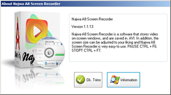 Image 2 for Najwa A8 Screen Recorder