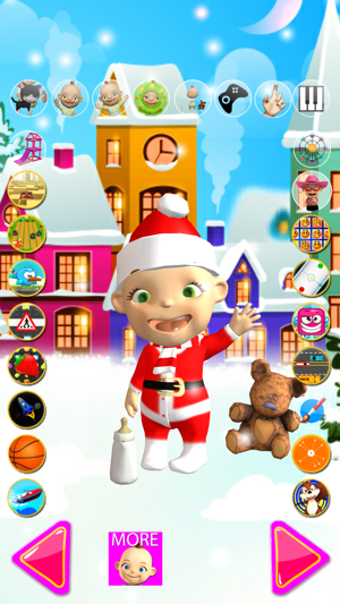Image 2 for Talking Babsy Baby Xmas G…