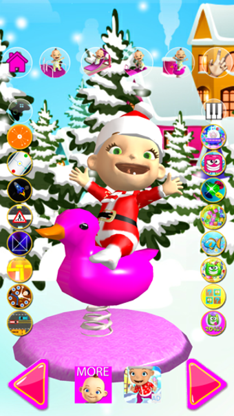 Image 1 for Talking Babsy Baby Xmas G…