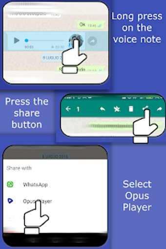 Imagen 2 para Opus Player - WhatsApp Au…