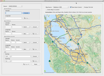 Imagen 0 para UTM Coordinate Converter