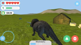 Image 1 for Dinosaur War in the Tropi…