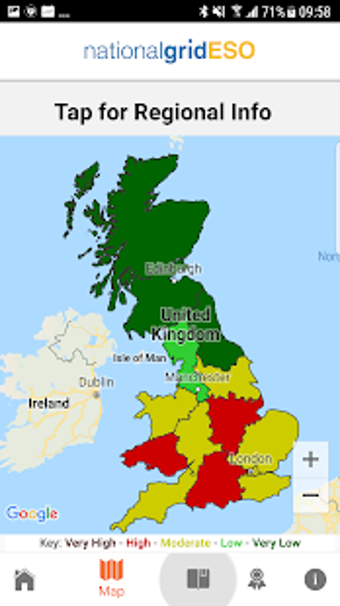 Image 1 for The National Grid ESO App