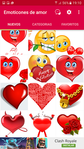 Image 3 for Love emoticons and sticke…