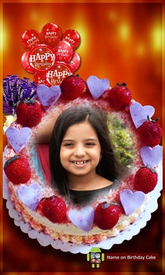 Image 0 for Name On Birthday Cake - P…