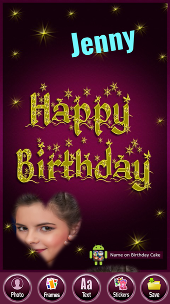 Image 1 for Name On Birthday Cake - P…