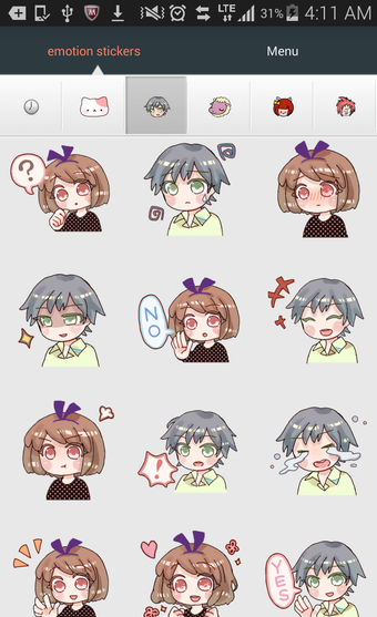 Imagen 2 para Emoji Stickers for Chat A…