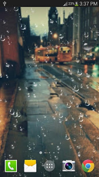 Image 2 for Rainy Drop Live Wallpaper…
