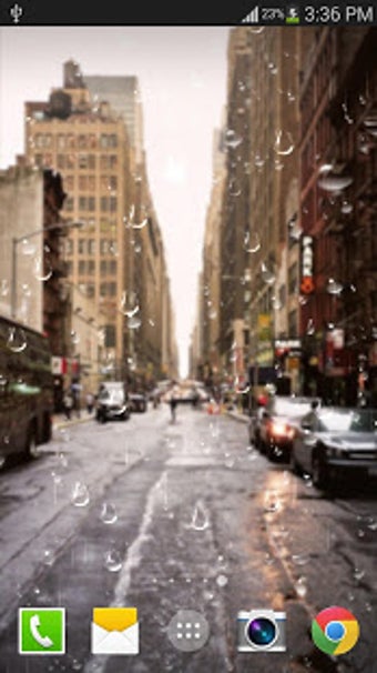 Image 1 for Rainy Drop Live Wallpaper…