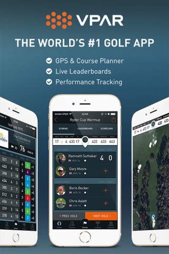Image 0 for VPAR - Golf GPS, Scorecar…