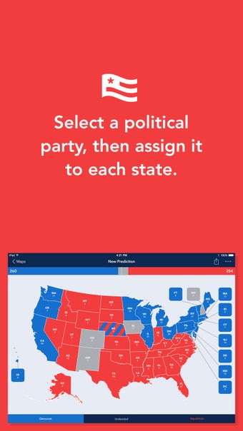 Image 1 for Electoral Map Maker