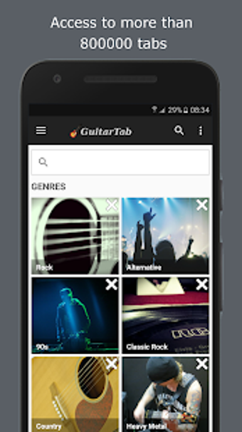 Imagen 3 para GuitarTab - Tabs and chor…