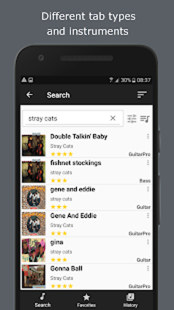 Imagen 0 para GuitarTab - Tabs and chor…