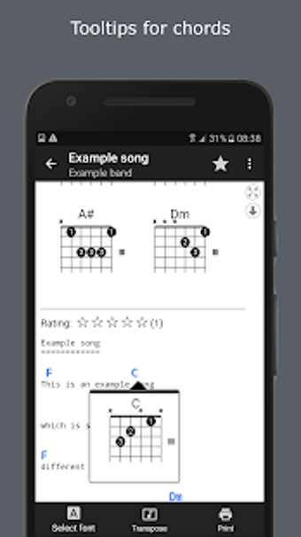 Imagen 2 para GuitarTab - Tabs and chor…