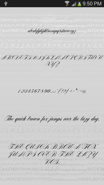 Imagen 2 para Fonts Script for FlipFont…