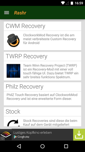 Imagen 2 para [ROOT] Rashr - Flash Tool