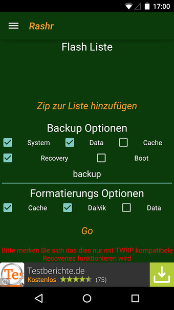 Imagen 4 para [ROOT] Rashr - Flash Tool