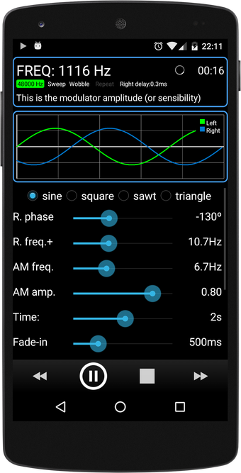 Imagen 2 para Tone Generator PRO