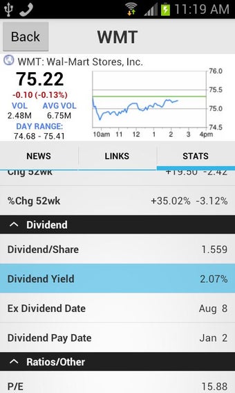 Image 1 for Stocks Real-Time Quotes C…