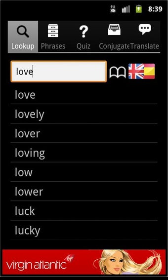 Image 3 for Free Spanish English Dict…