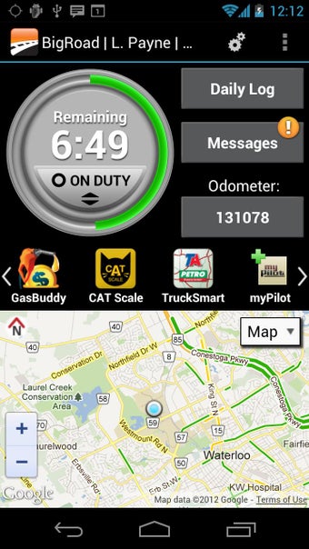 Image 2 for BigRoad Trucking Logbook …