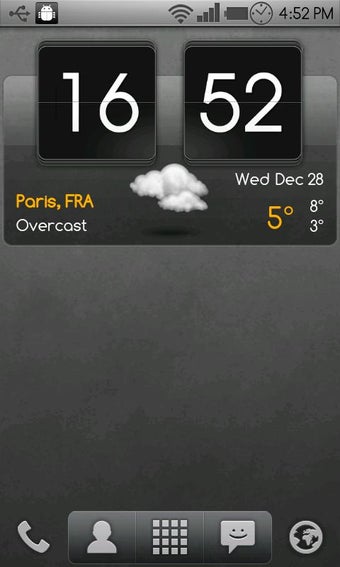 Image 1 for Sense Flip Clock & Weathe…