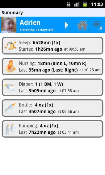 Image 1 for Baby Connect (activity lo…