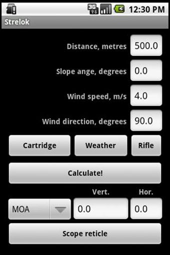 Image 2 for Strelok. Ballistic calcul…