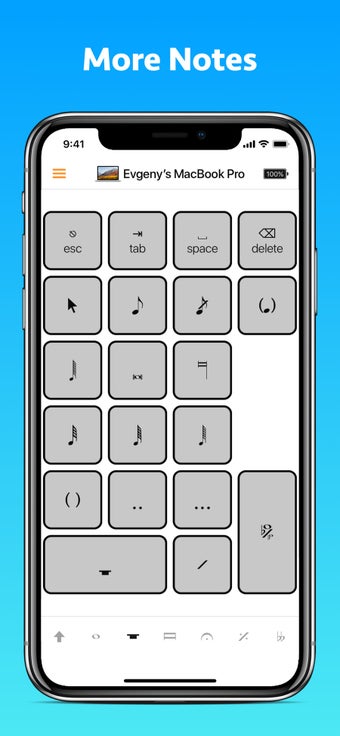 Image 2 for Sibelius KeyPad for Mac
