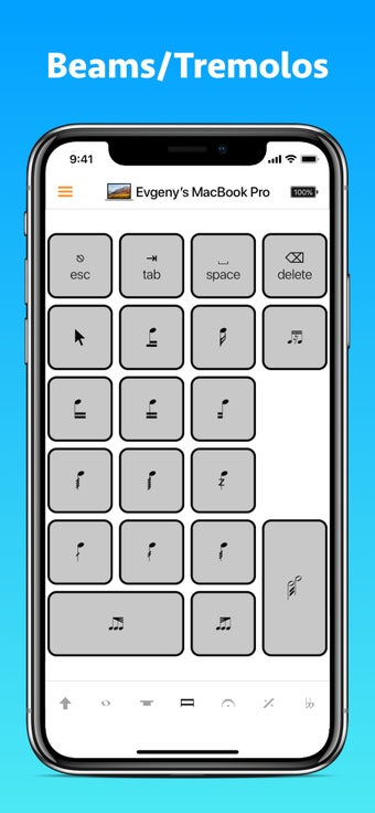 Image 3 for Sibelius KeyPad for Mac