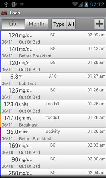 Image 1 for Glucose Buddy : Diabetes …