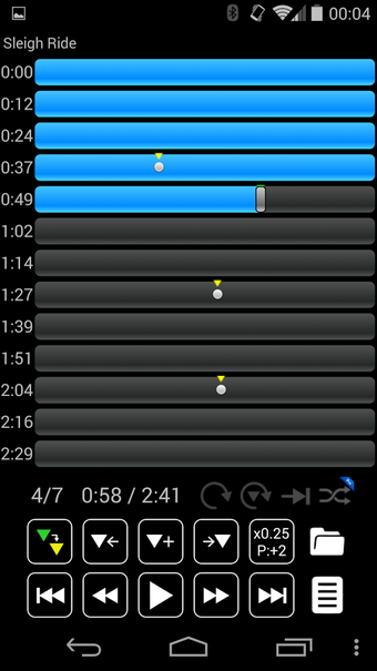 Imagen 1 para Audipo:Audio Speed Change…