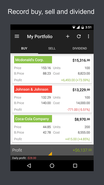 Image 3 for JStock Android - Stock Ma…