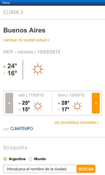 Imagen 0 para Terra: live news & sports