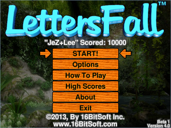 Image 0 for LettersFall