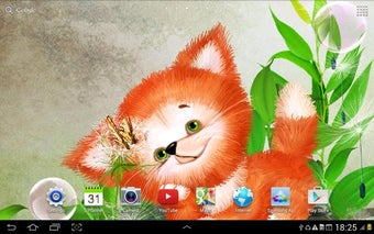 Imagen 2 para Foxy Cute Live Wallpaper