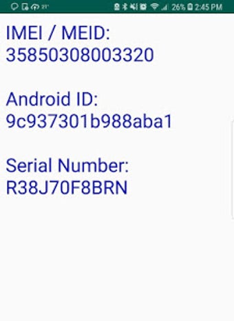 Image 1 for Device ID