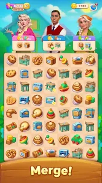 Image 0 for Merge Town: Farm Travel G…