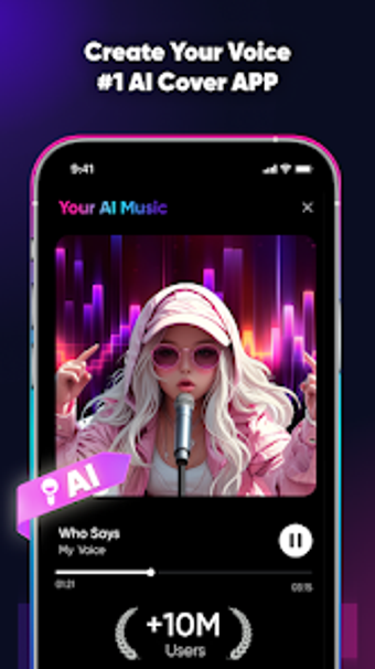 Imagen 0 para SingUp Music: AI Cover So…