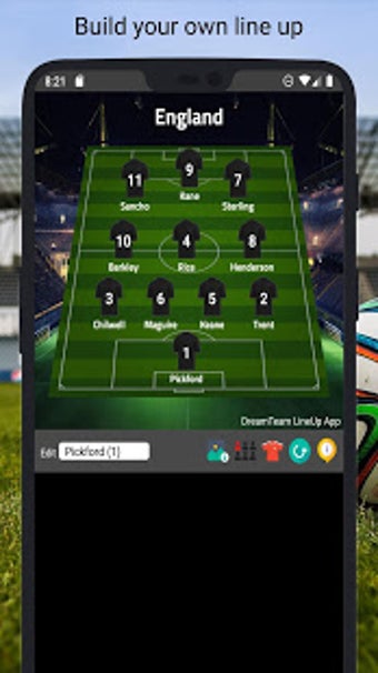 Image 0 for Lineup zone - Soccer Line…