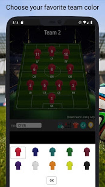 Image 2 for Lineup zone - Soccer Line…