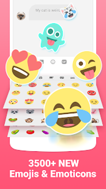 Image 1 for Facemoji Keyboard Lite fo…