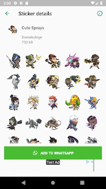 Imagen 1 para Stickers (Overwatch) for …