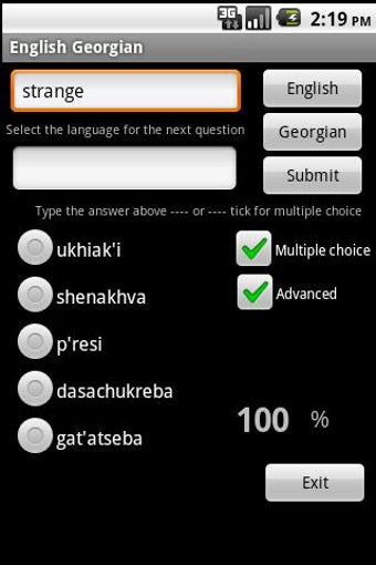 Image 0 for English Georgian Dictiona…