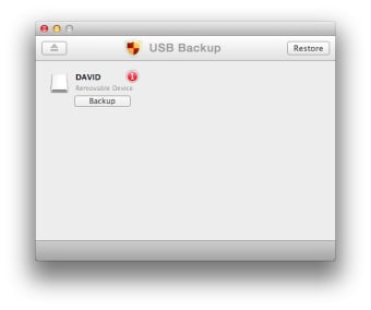 Image 0 for USB Backup