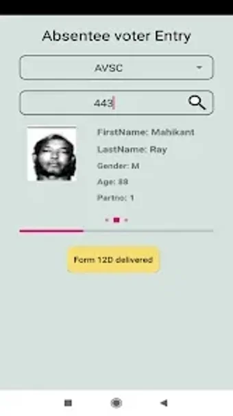 Image 0 for Absentee Voters App