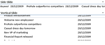 Imagen 0 para Infowise List Marquee