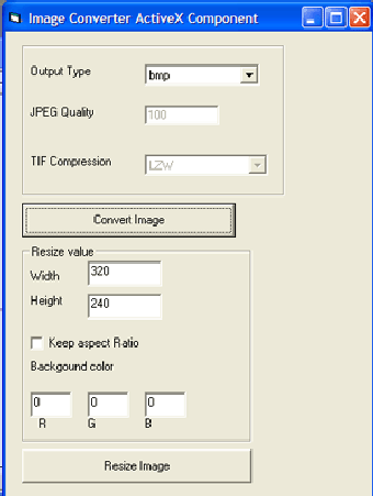 Image 0 for Image Converter ActiveX C…
