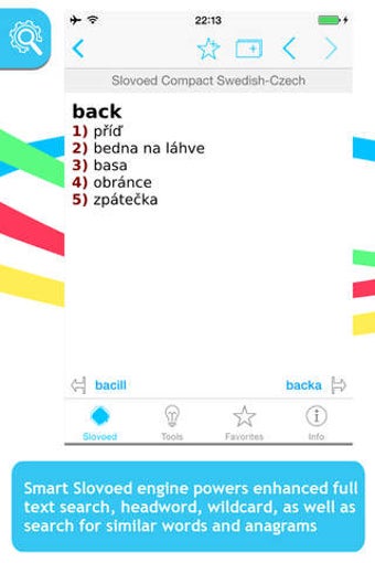 Image 0 for Swedish <-> Czech Slovoed…