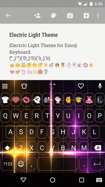 Image 0 for Electric Light Emoji Keyb…